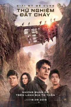 Xem phim Giải Mã Mê Cung: Thử Nghiệm Đất Cháy - RoPhim